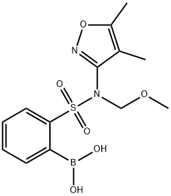 (2-(N-(4,5-డైమెథైలిసోక్సాజోల్-3-yl)-N-(మెథాక్సీమీథైల్)సల్ఫామోయిల్)ఫినైల్)బోరోనిక్ ఆమ్లం