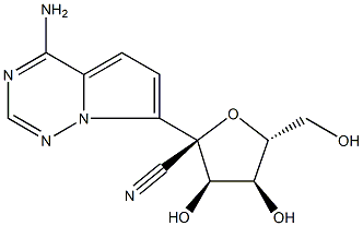 (2R,3R,4S,5R)-2-(4-అమినోపైరోలో[2,1-f][1,2,4]ట్రియాజిన్-7-yl)-3,4-డైహైడ్రాక్సీ-5-(హైడ్రాక్సీమీథైల్)టెట్రాహైడ్రోఫురాన్- 2-కార్బోనిట్రైల్