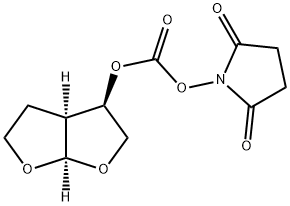 [(3R,3aS,6aR)-Hydroxyhexahydrofuro[2,3-β]furanyl Succinimidyl కార్బోనేట్