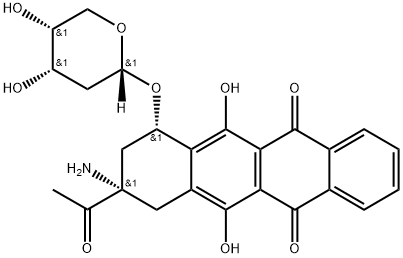 (7S-cis)-9-Acetyl-9-amino-7-[(2-deoxy-alpha-D-erythro-pentopyranosyl)oxy]-7,8,9,10-tetrahydro-6,11-dihydroxy-5 ,12-నాఫ్తాసెడియోన్