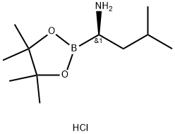 (R)-3-మిథైల్-1-(4,4,5,5-tetraMethyl-1,3,2-dioxaborolan-2-yl)butan-1-aMine హైడ్రోక్లోరైడ్