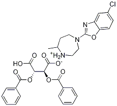 (R)-4-(5-chlorobenzo[d]oxazol-2-yl)-7-Methyl-1,4-diazepan-1-iuM (2S,3S)-2,3-bis(benzoyloxy)-3- కార్బాక్సిప్రోపనోయేట్