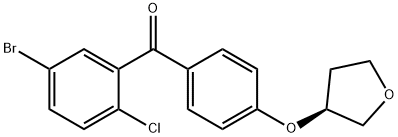 (S)-(5-broMo-2-chlorophenyl)(4-(tetrahydrofuran-3-yloxy)ఫినైల్)మీథనోన్