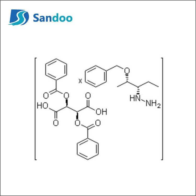 [S-(R',R')]-2,3-Bis(Benzoyloxy)Butanedioic Acid Compd. [S-(R',R')]-[1-Ethyl-2-(Phenylmethoxy)Propyl]hydrazineతో