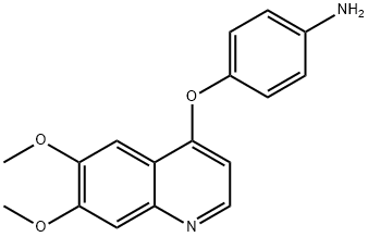 4-((6,7-Dimethoxyquinolin-4-yl)oxy)అనిలిన్