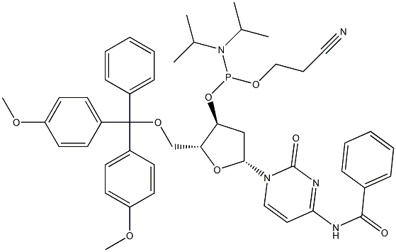 5'-O-DMT-N4-Benzoyl-2'-deoxycytidine 3'-CE ఫాస్ఫోరామిడైట్