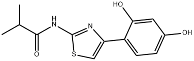N-[4-(2,4-డైహైడ్రాక్సిఫెనైల్)-1,3-thiazol-2-yl]-2-మిథైల్‌ప్రోపనామైడ్