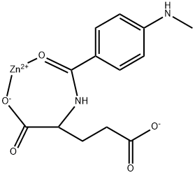 N-[4-(Methylamino)benzoyl]-L-గ్లుటామిక్ యాసిడ్ జింక్ ఉప్పు