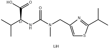N-[N-methyl-N-((2-isopropyl-4-thiazolyl)methyl)amino)carbonyl]-L-valine，లిథియం ఉప్పు