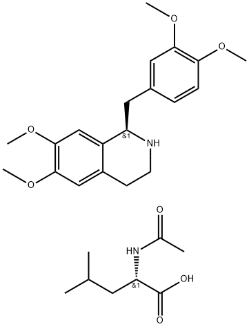 R-Tetrahydropapaverine N-ఎసిటైల్-L-ల్యూసినేట్